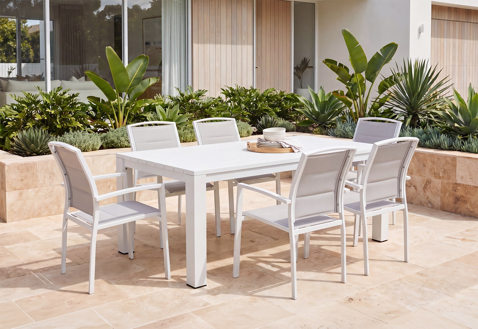 NAVITI 7 Piece Outdoor Dining Suite – image 1 of 7