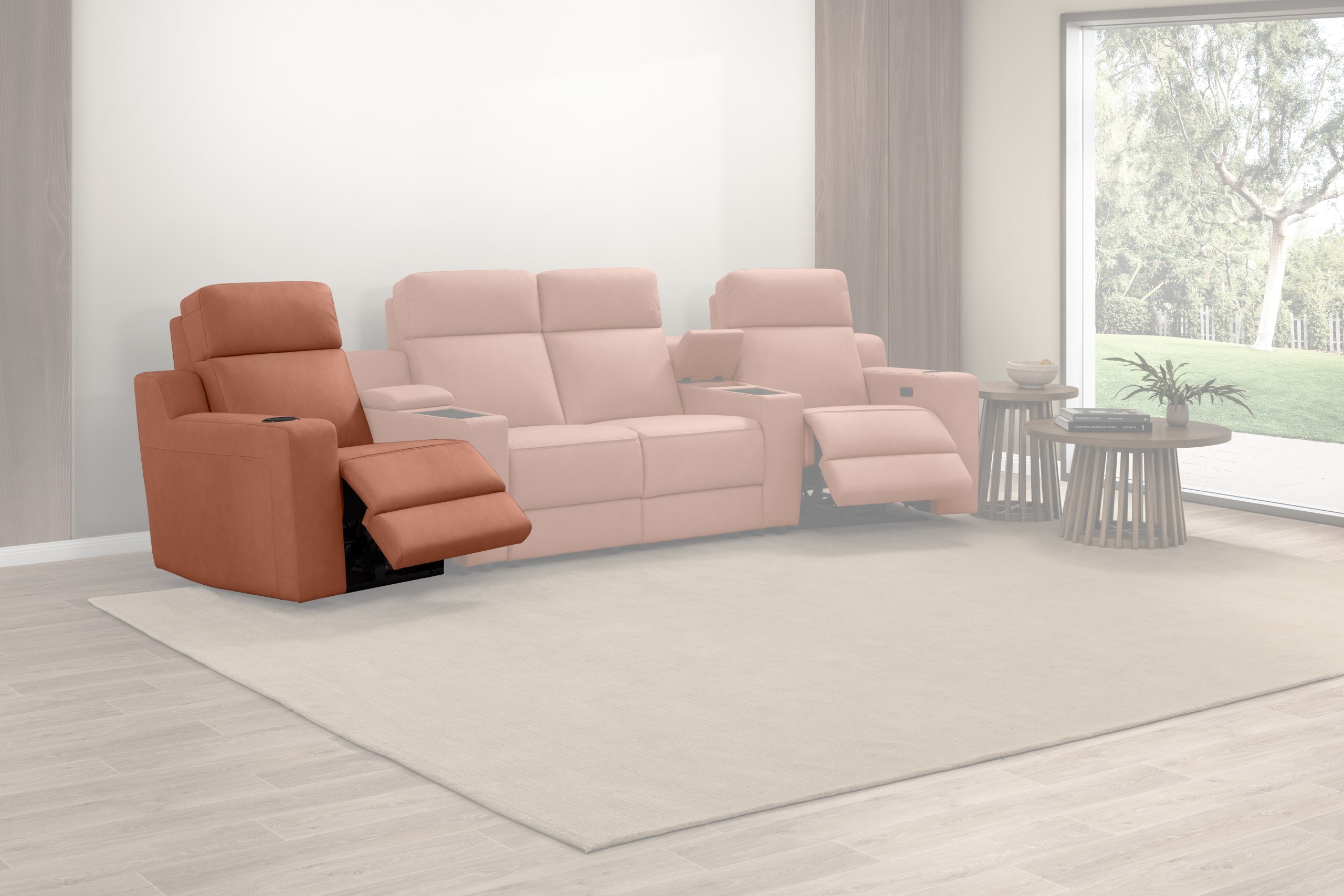 LEANDRO LHF Arm Chair with Single Motor Recliner – image 1 of 12
