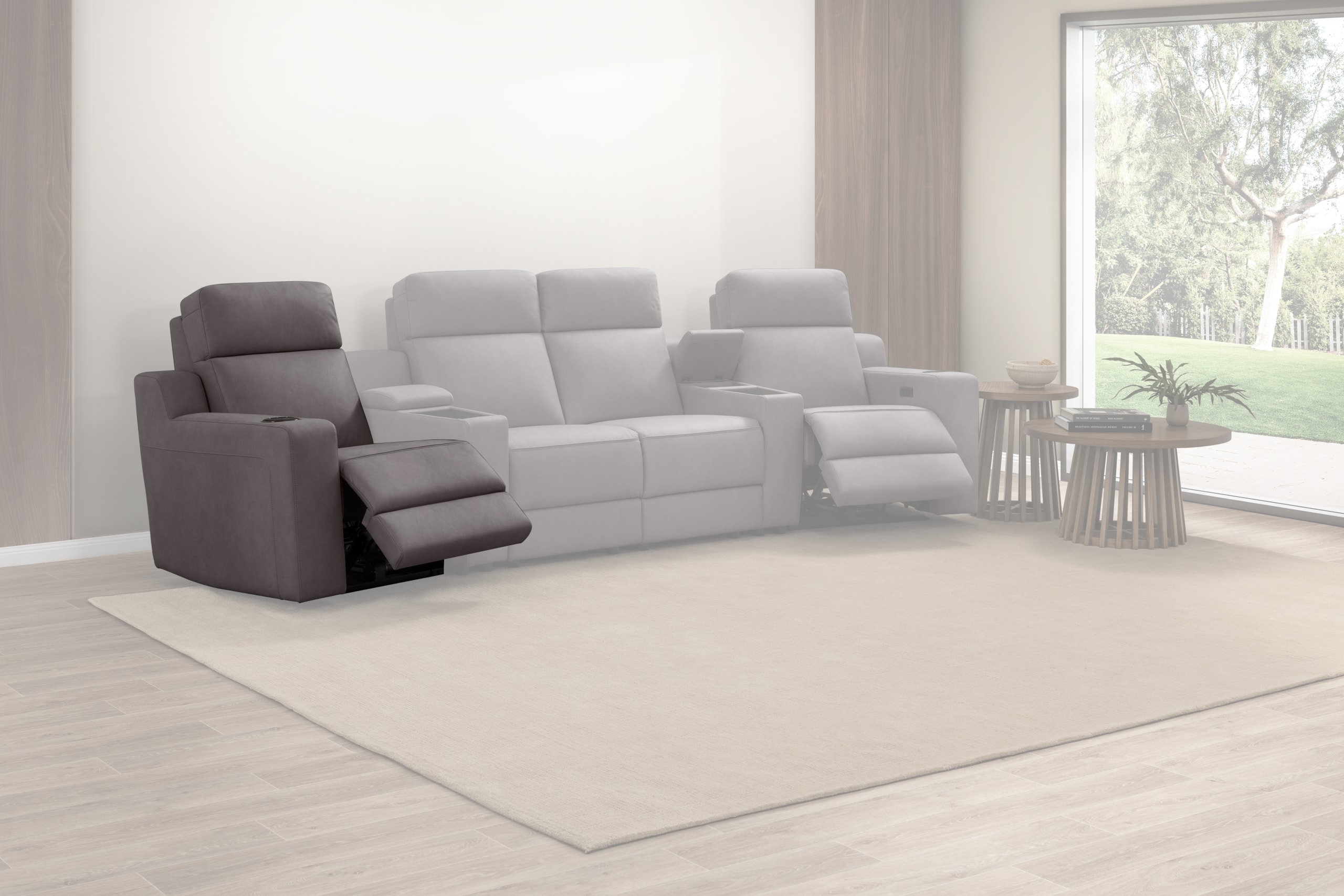 LEANDRO LHF Arm Chair with Single Motor Recliner – image 1 of 12