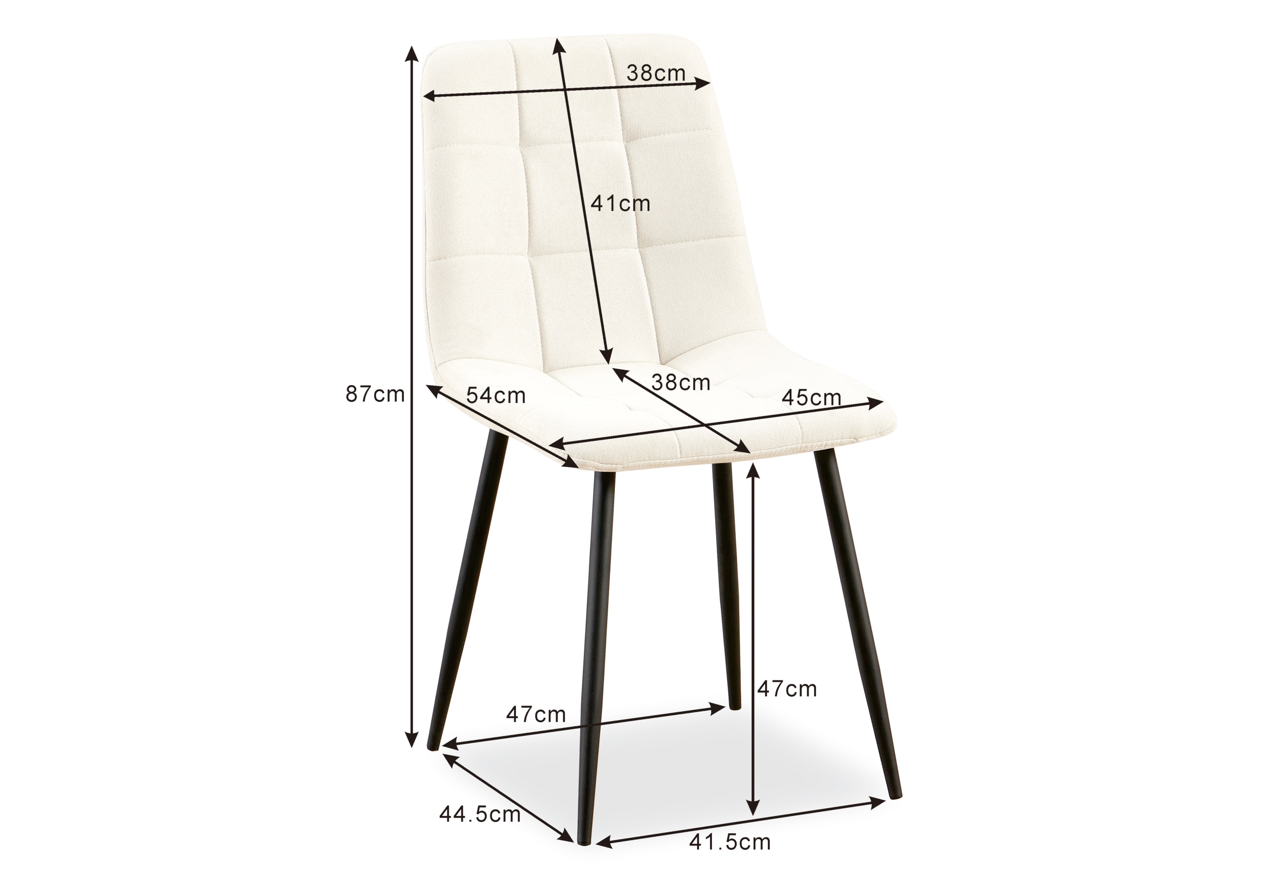 WILKINS Dining Chair (2PCS/CTN) – image 6 of 9