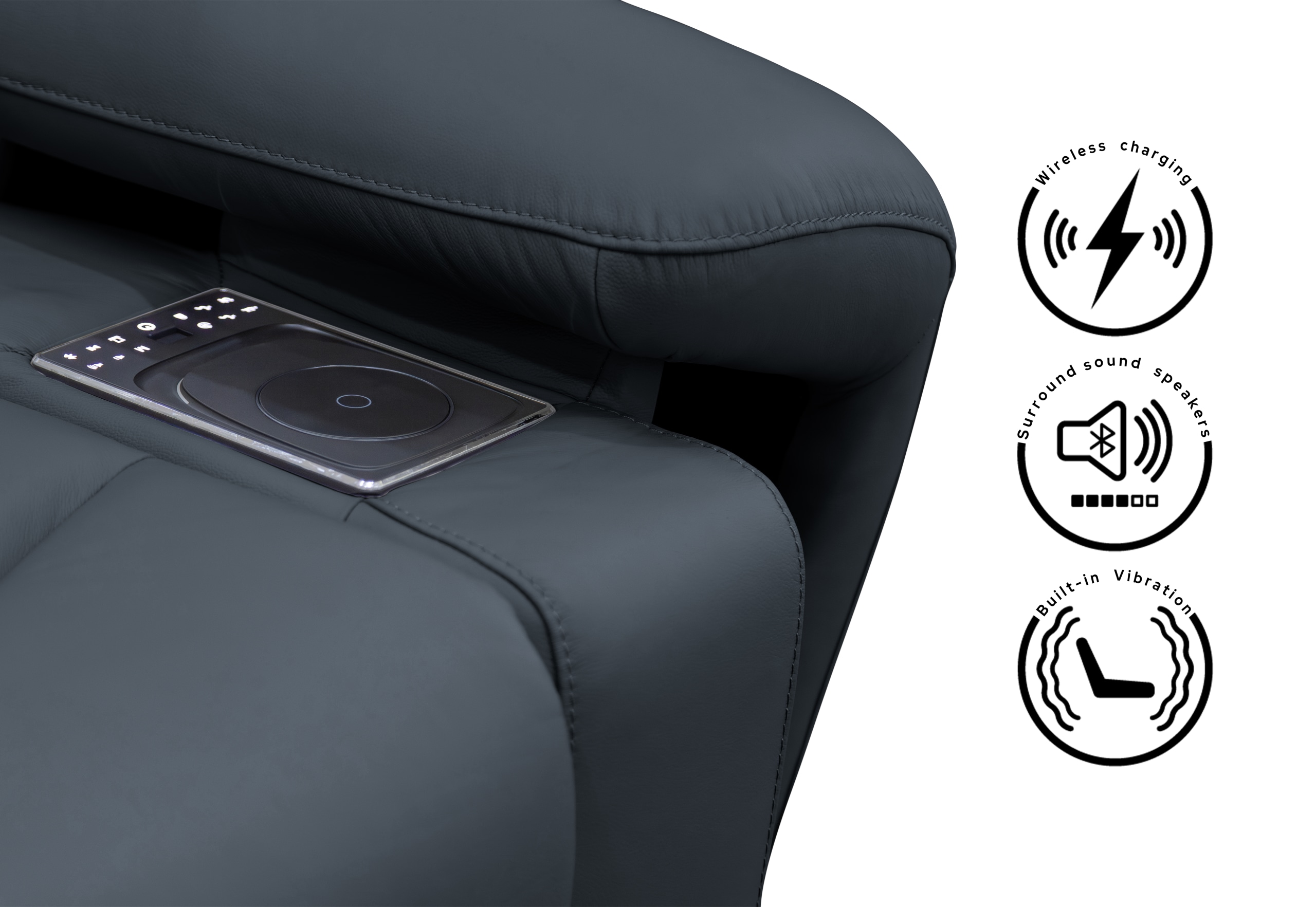 HOLLYWOOD 3 Seater w Electric Recliners MEDIA – image 4 of 45