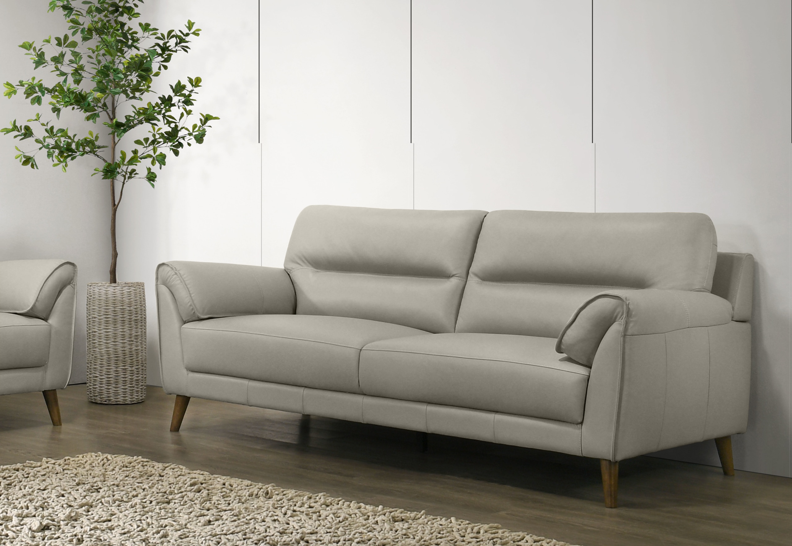 CARNABY LEATHER 3 Seater Sofa – image 7 of 8