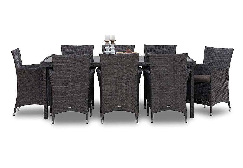 BARBOSA 9 Piece Outdoor Dining Setting – image 3 of 4