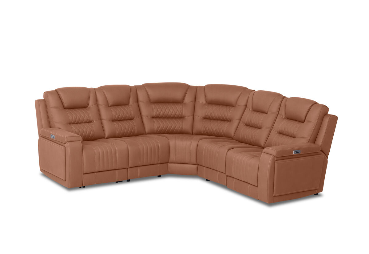 AGASSI FABRIC 5 Seater Corner Lounge – image 1 of 6
