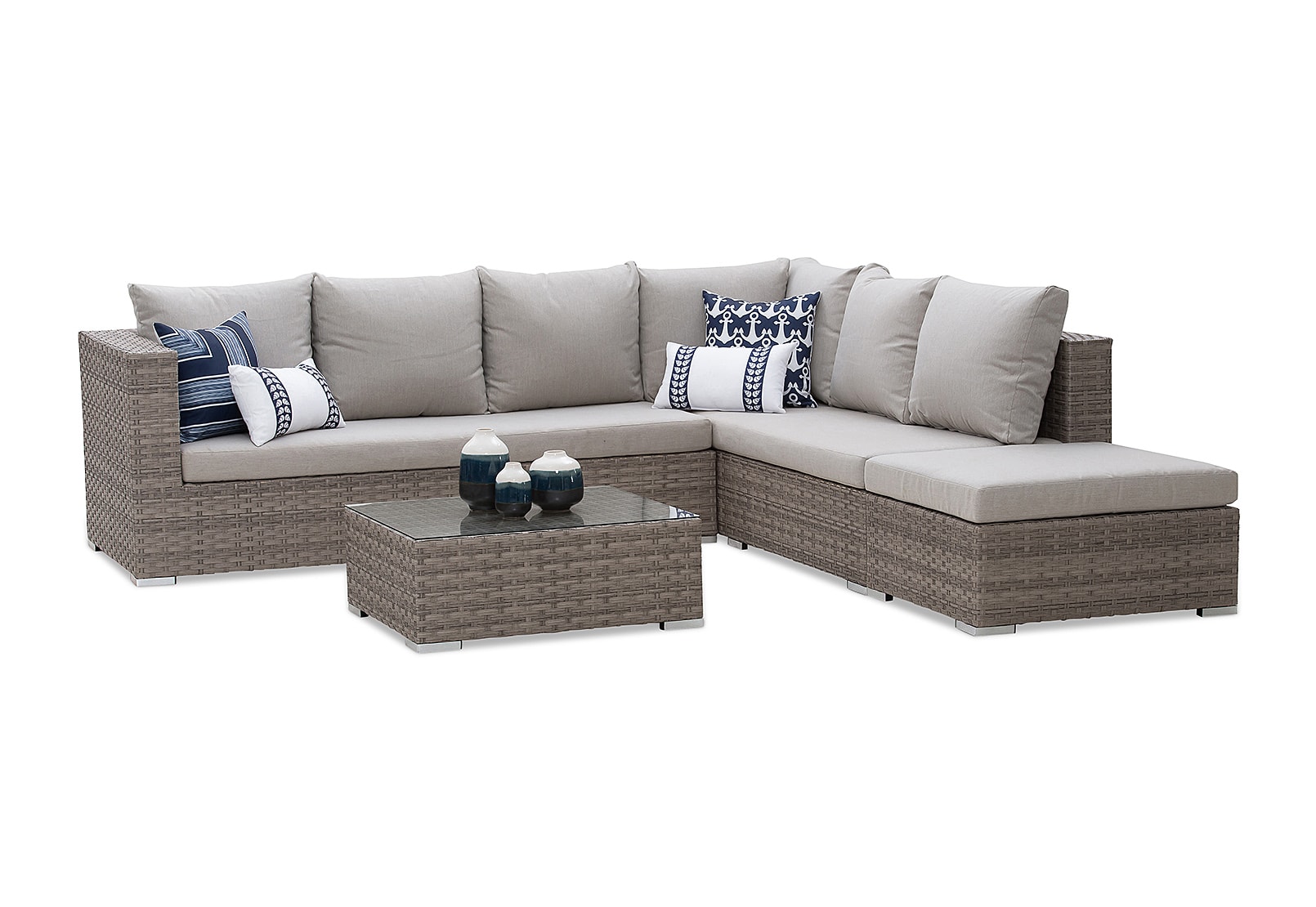 BARBOSA 4 Piece Modular Lounge Setting (2ctns) – image 4 of 12