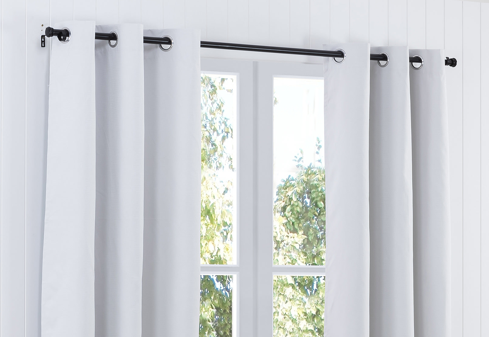DALLAS Textured Eyelet - Block Out Curtain 120 x 223cm – image 2 of 2