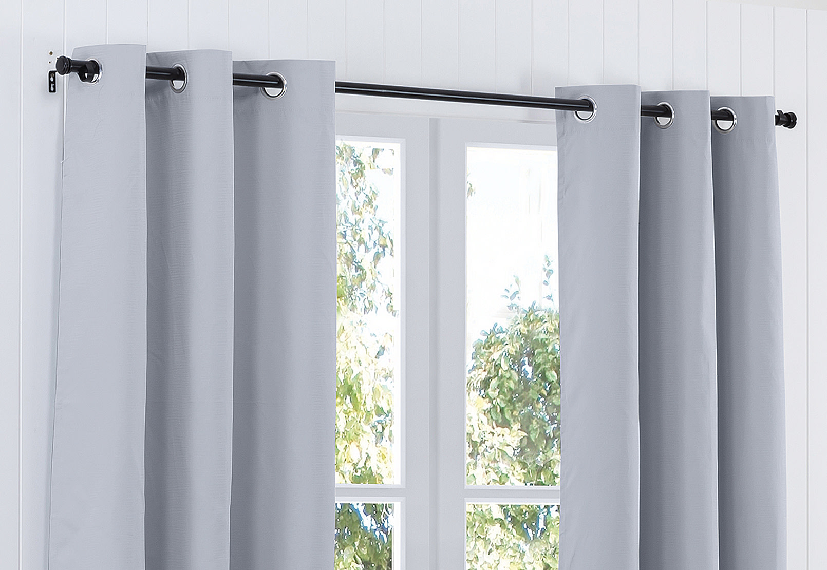 DALLAS Textured Eyelet - Block Out Curtain 120 x 223cm – image 2 of 2