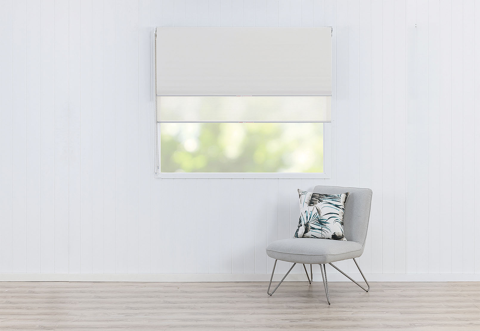 DUSK Duo Roller Blind - Blockout & Sheer 150 x 240cm – image 1 of 4