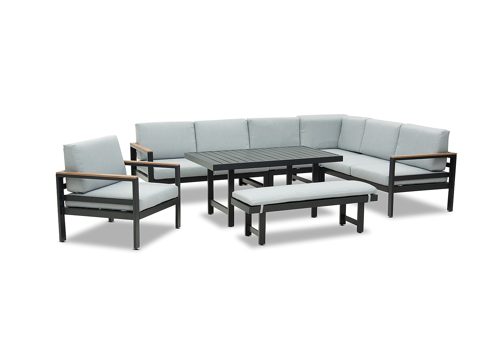MORNINGTON Outdoor Lounge Dining Setting. – image 7 of 12