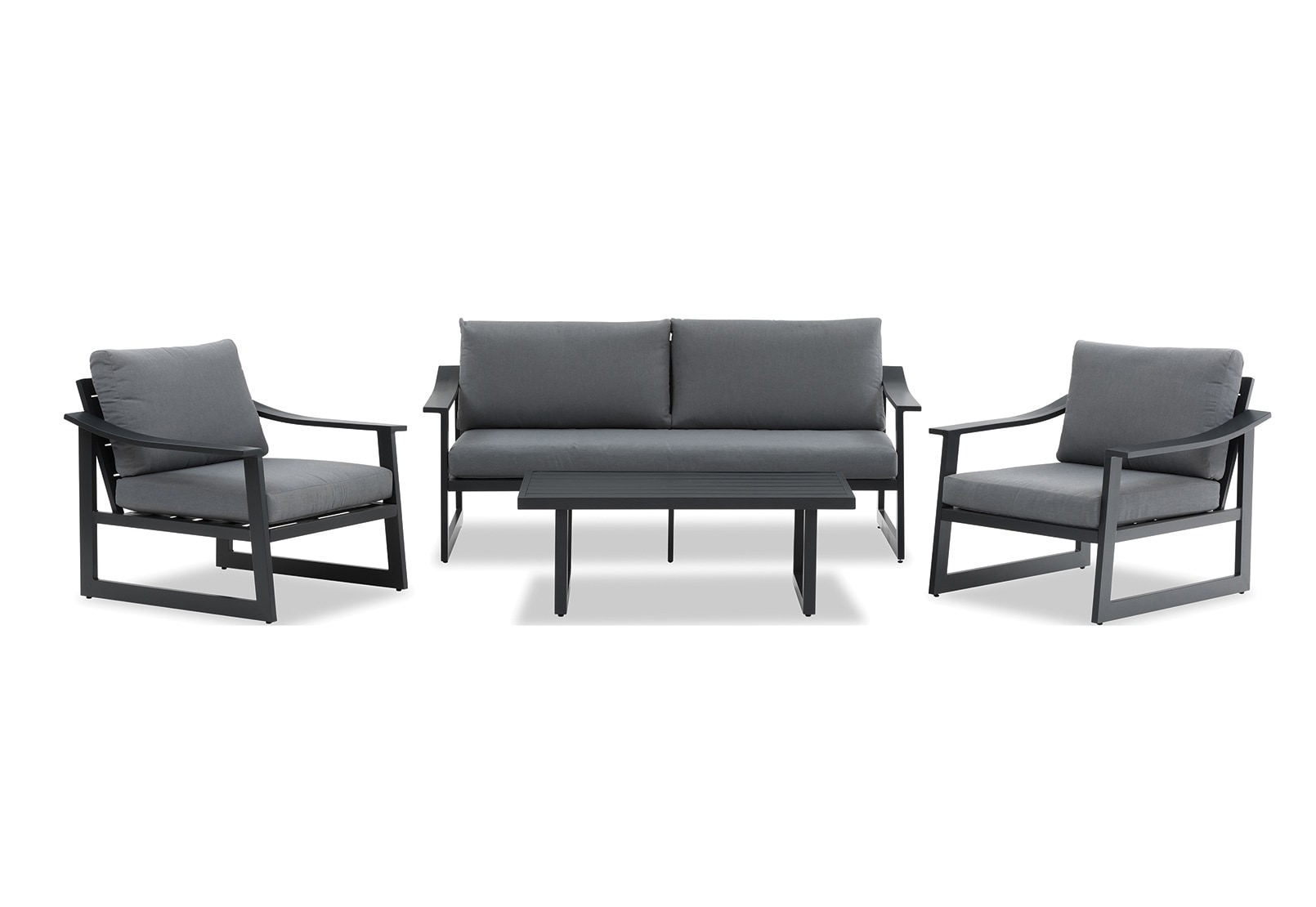 ZARIAH 4 Pce Outdoor Lounge Setting – image 2 of 14