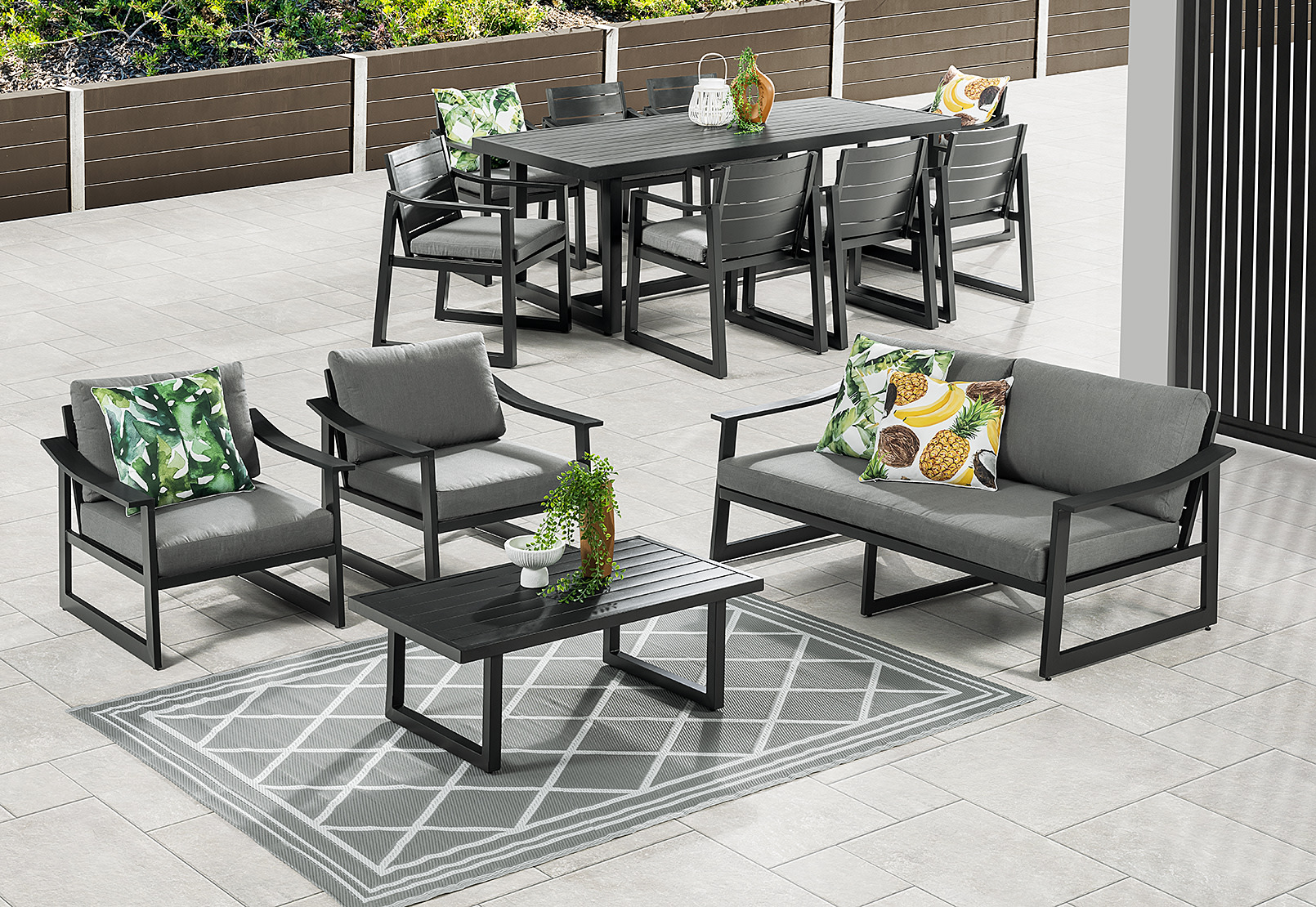 ZARIAH 4 Pce Outdoor Lounge Setting – image 13 of 14