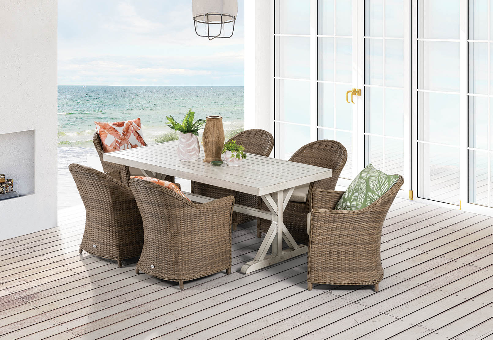 MIAMI 7 Piece Outdoor Dining Setting. – image 9 of 9