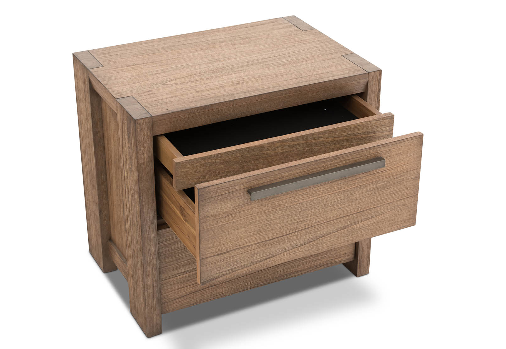 ROMULUS 2 Drawer Bedside – image 4 of 8