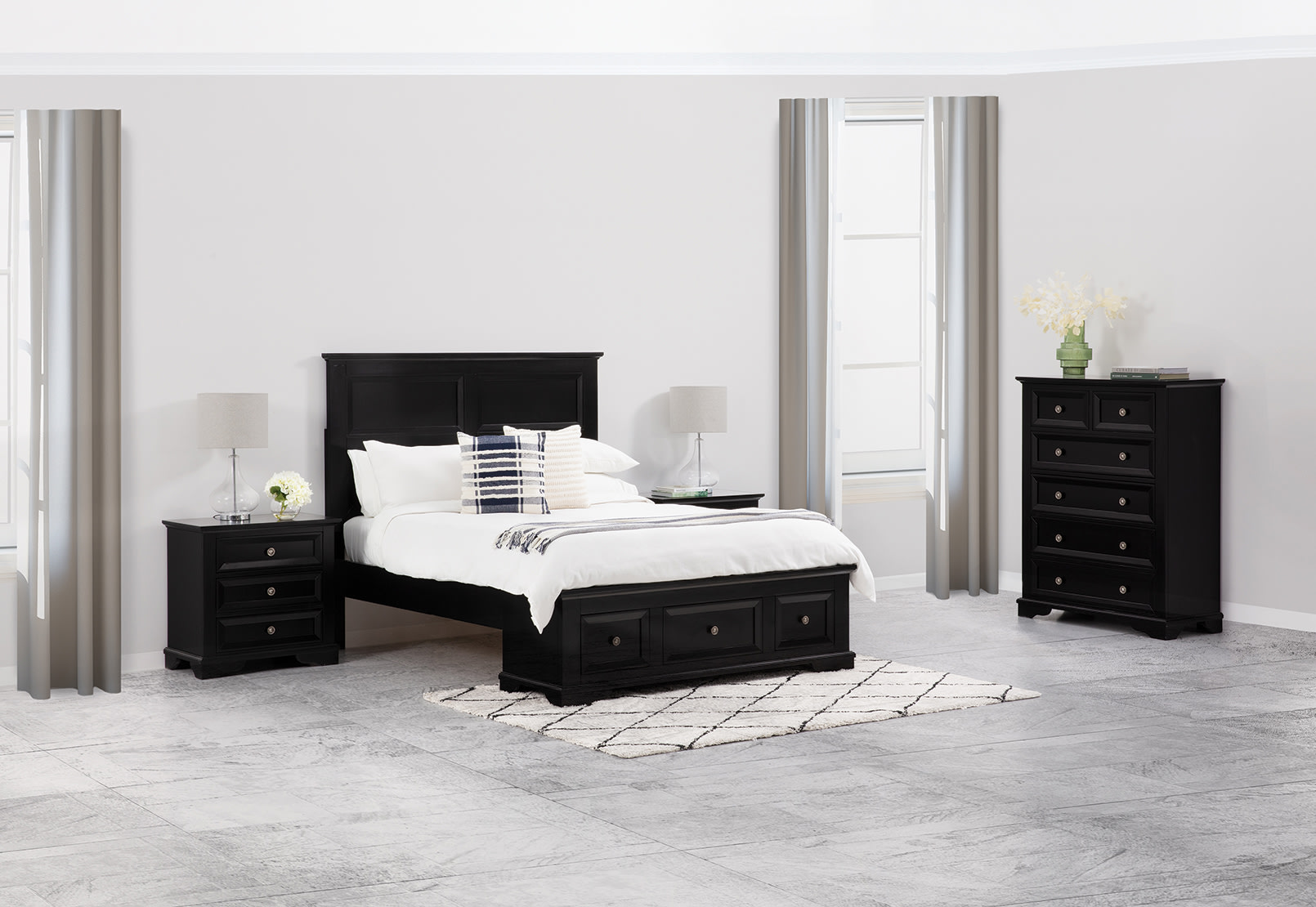 CHANELLE 3 Drawer Bedside – image 6 of 6