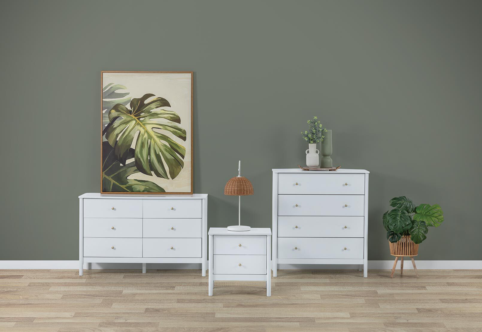 ROWLAND 4 Drawer Tall Chest (2Ctns) – image 7 of 8
