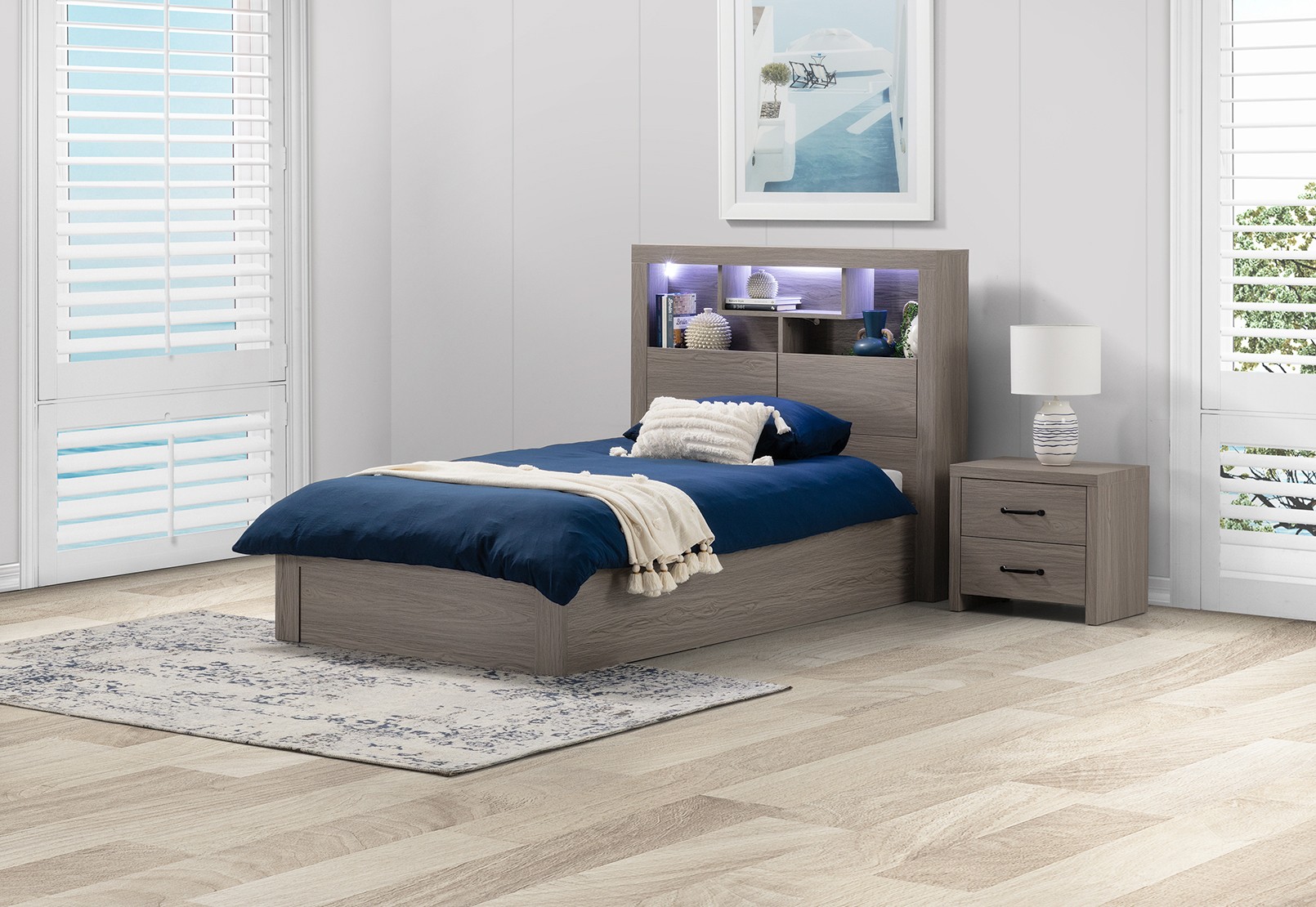 GEOVANA King Single Bed – image 1 of 16