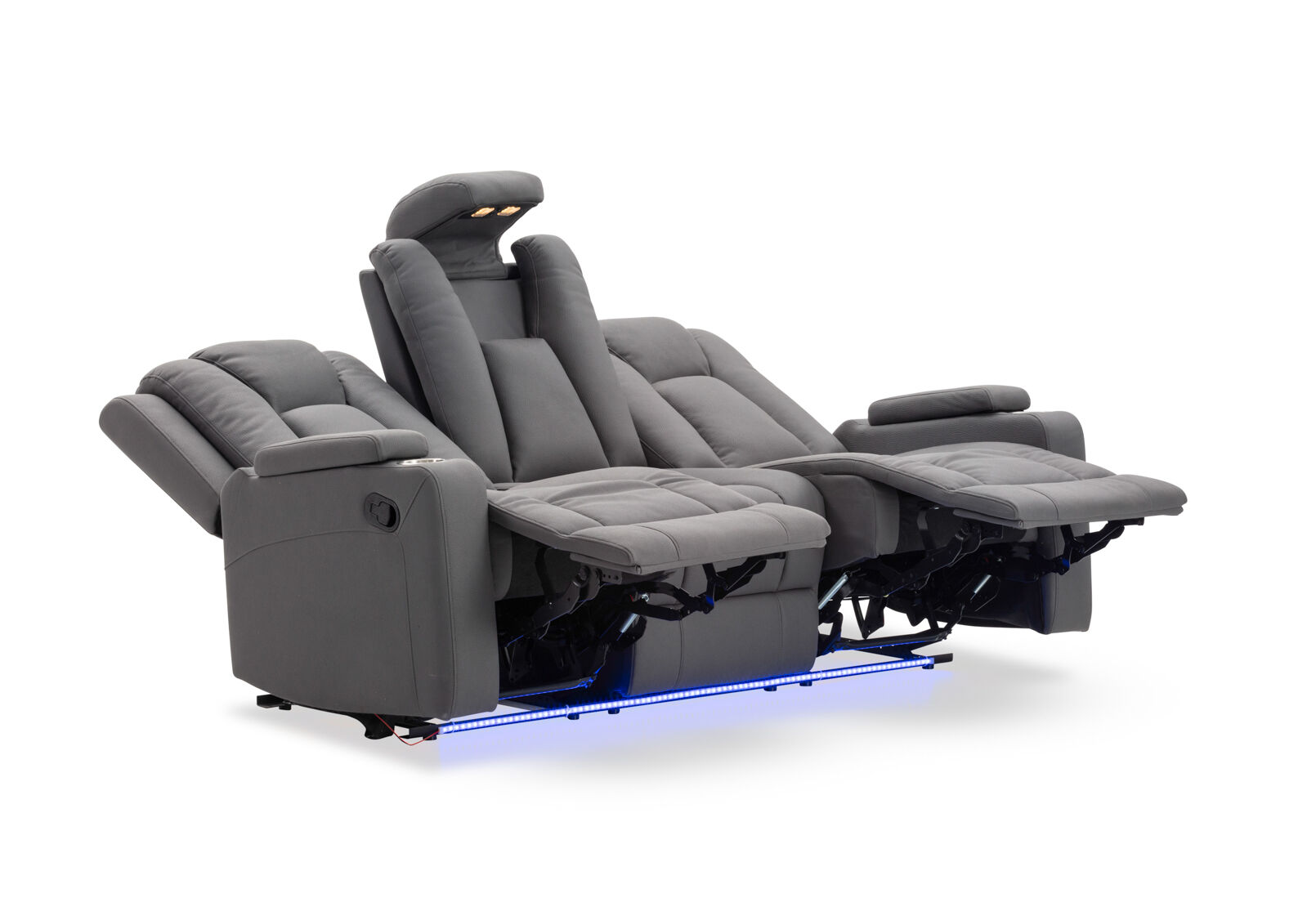 TRAVIS FABRIC 3 Seater with Recliners – image 13 of 24