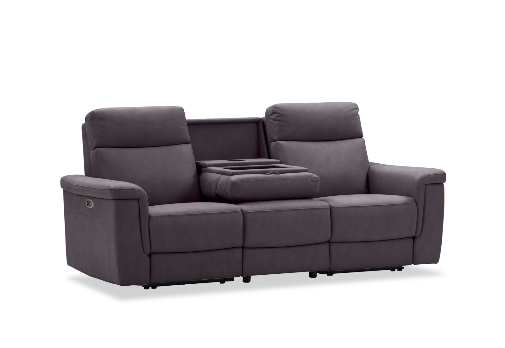 SERGIO FABRIC 3 Seater with 2 inbuilt Electric Recliners – image 3 of 18