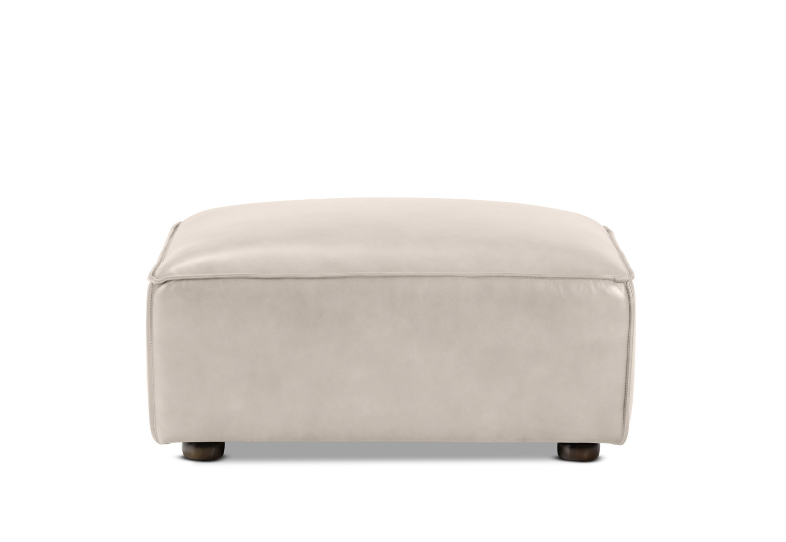 BARTELLE LEATHER Ottoman – image 2 of 4
