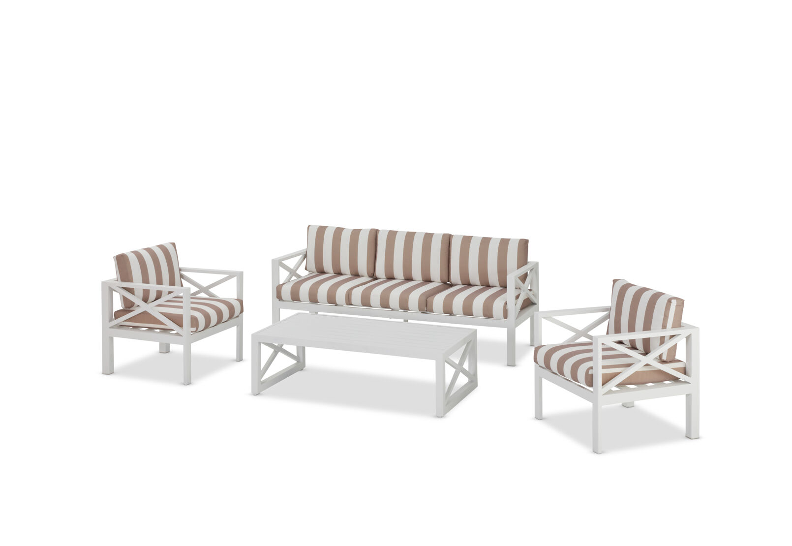 PAVILLION 4 Piece Outdoor Lounge Setting – image 4 of 15