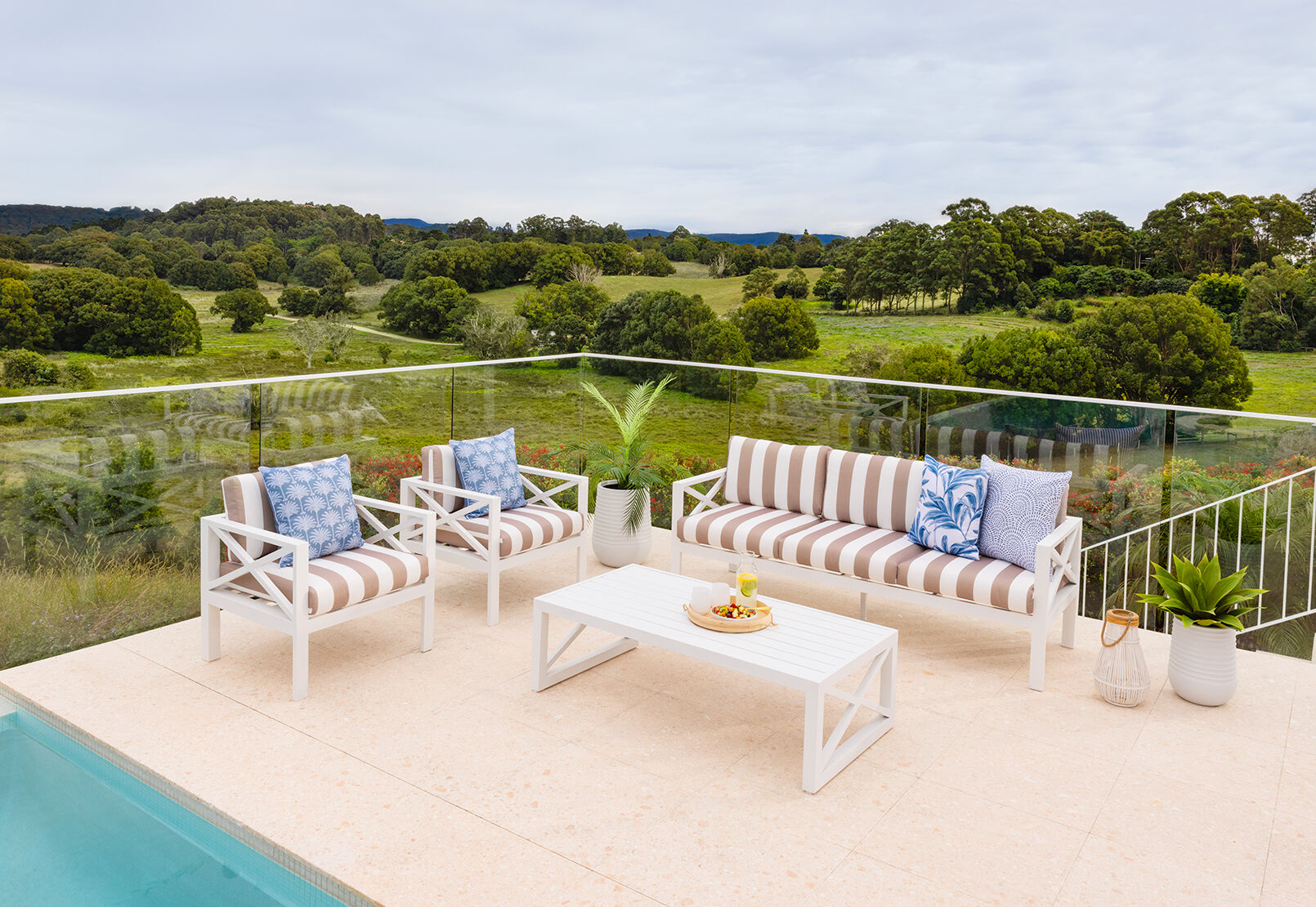 PAVILLION 4 Piece Outdoor Lounge Setting – image 15 of 15