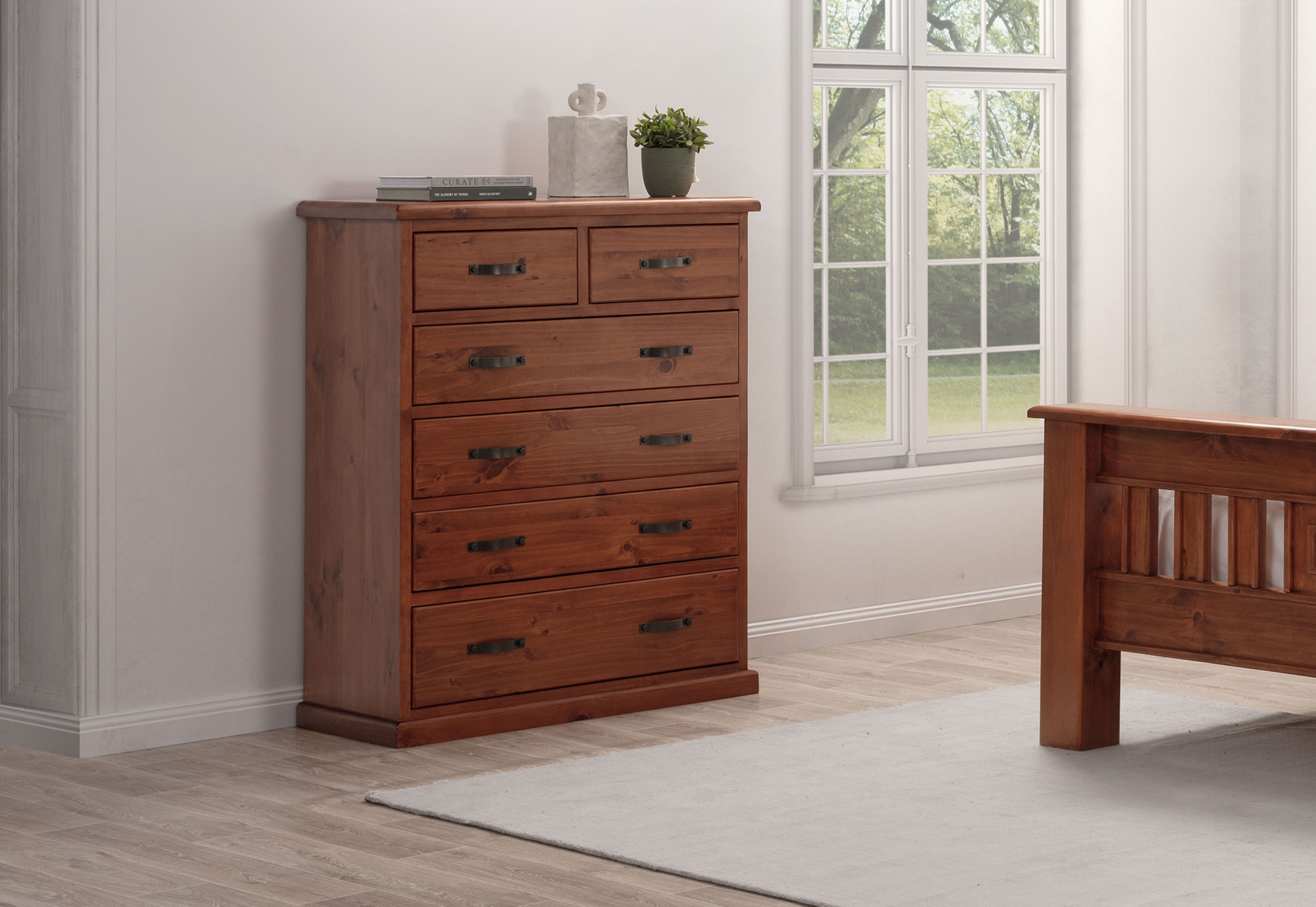 CALLAGHAN 6 Drawer Tall Chest – image 1 of 8