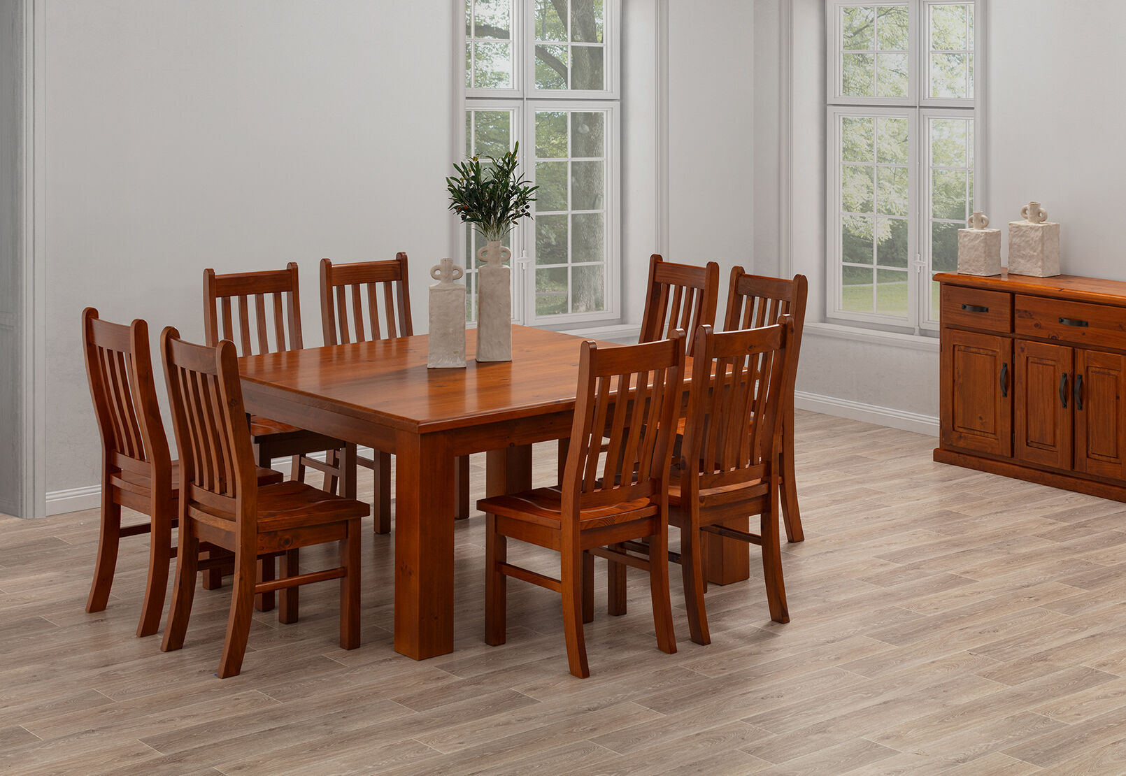 CALLAGHAN 9 Piece Square Dining Suite – image 1 of 8