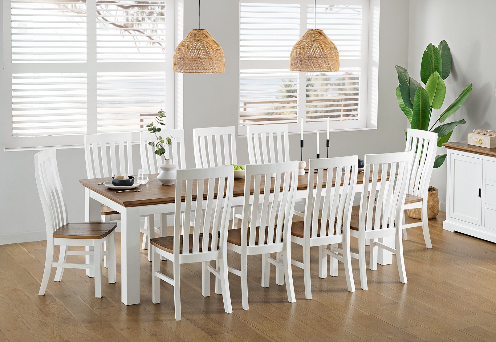 CHARLSBOURG 11 Piece Dining Suite – image 1 of 8