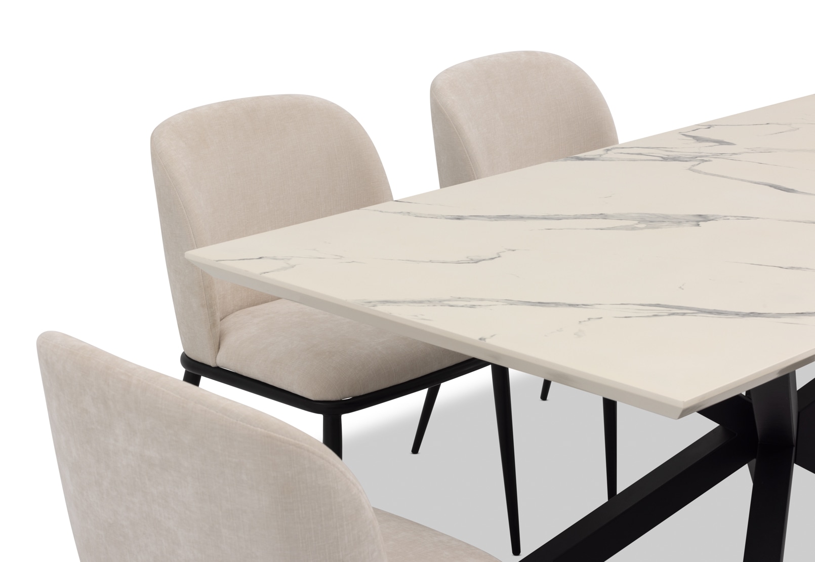 ARABELLA 7 Piece Dining Suite with Cedric Dining Chairs – image 6 of 6