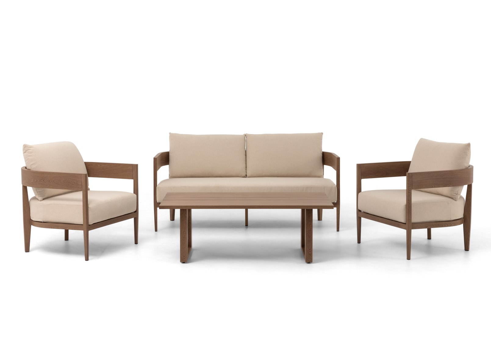 SEMINYAK 4 Piece Outdoor Lounge Setting – image 2 of 12
