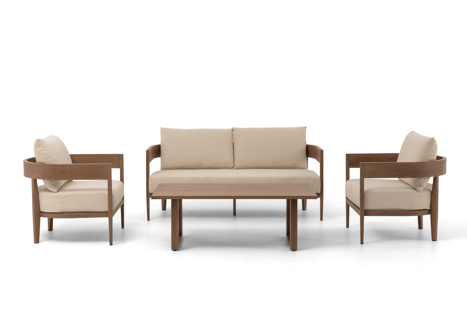 SEMINYAK 4 Piece Outdoor Lounge Setting – image 3 of 12