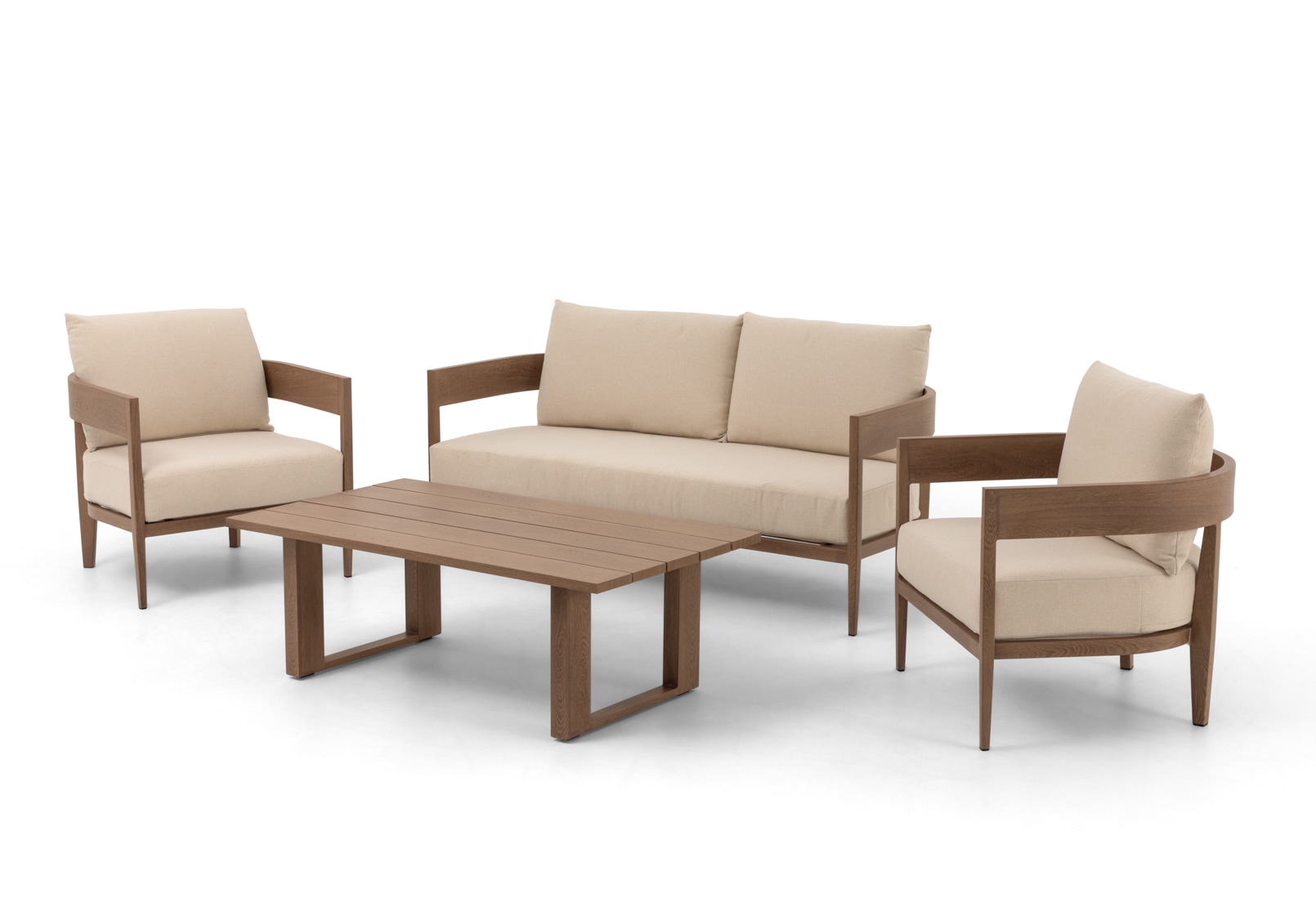SEMINYAK 4 Piece Outdoor Lounge Setting – image 5 of 12