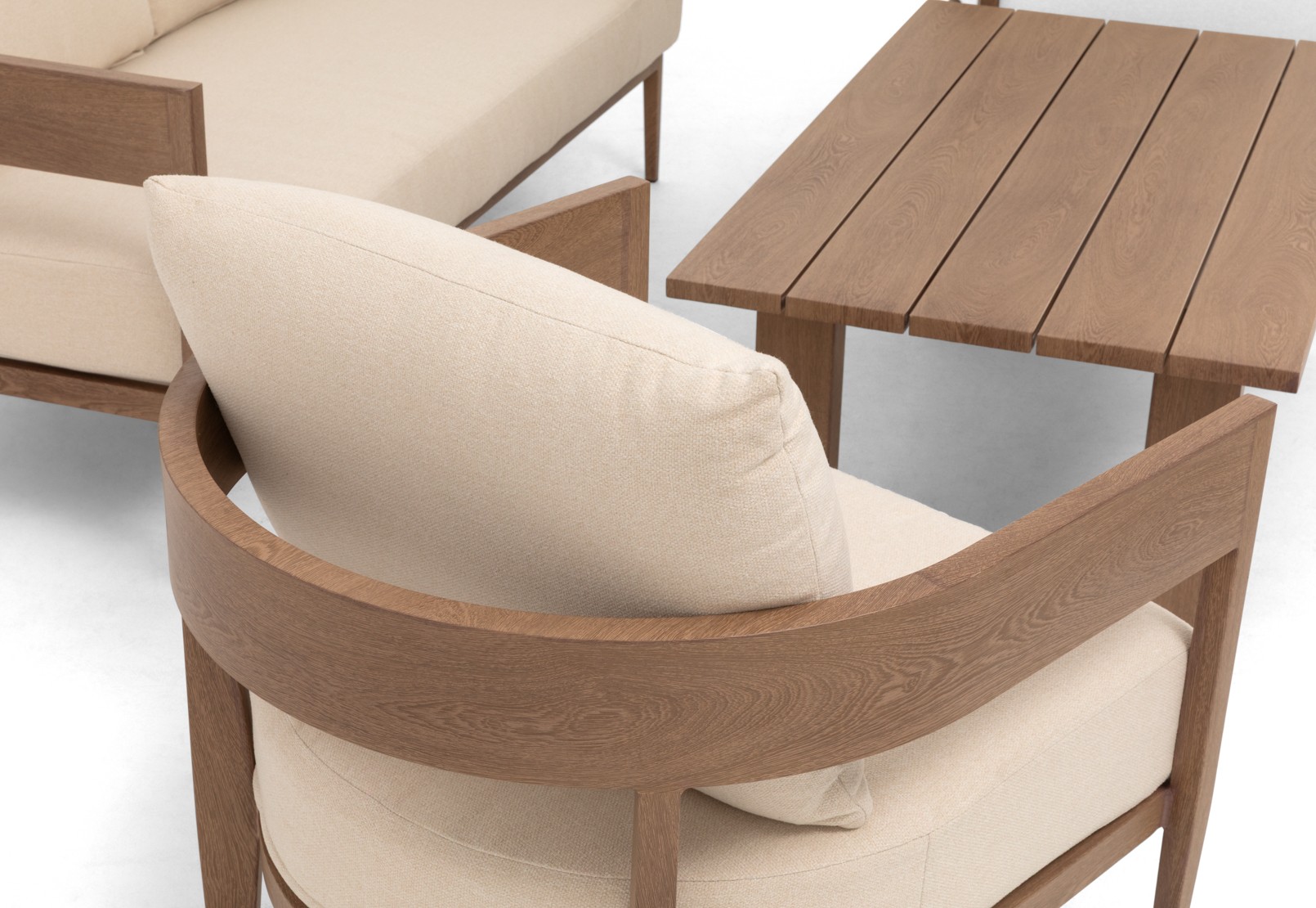 SEMINYAK 4 Piece Outdoor Lounge Setting – image 8 of 12