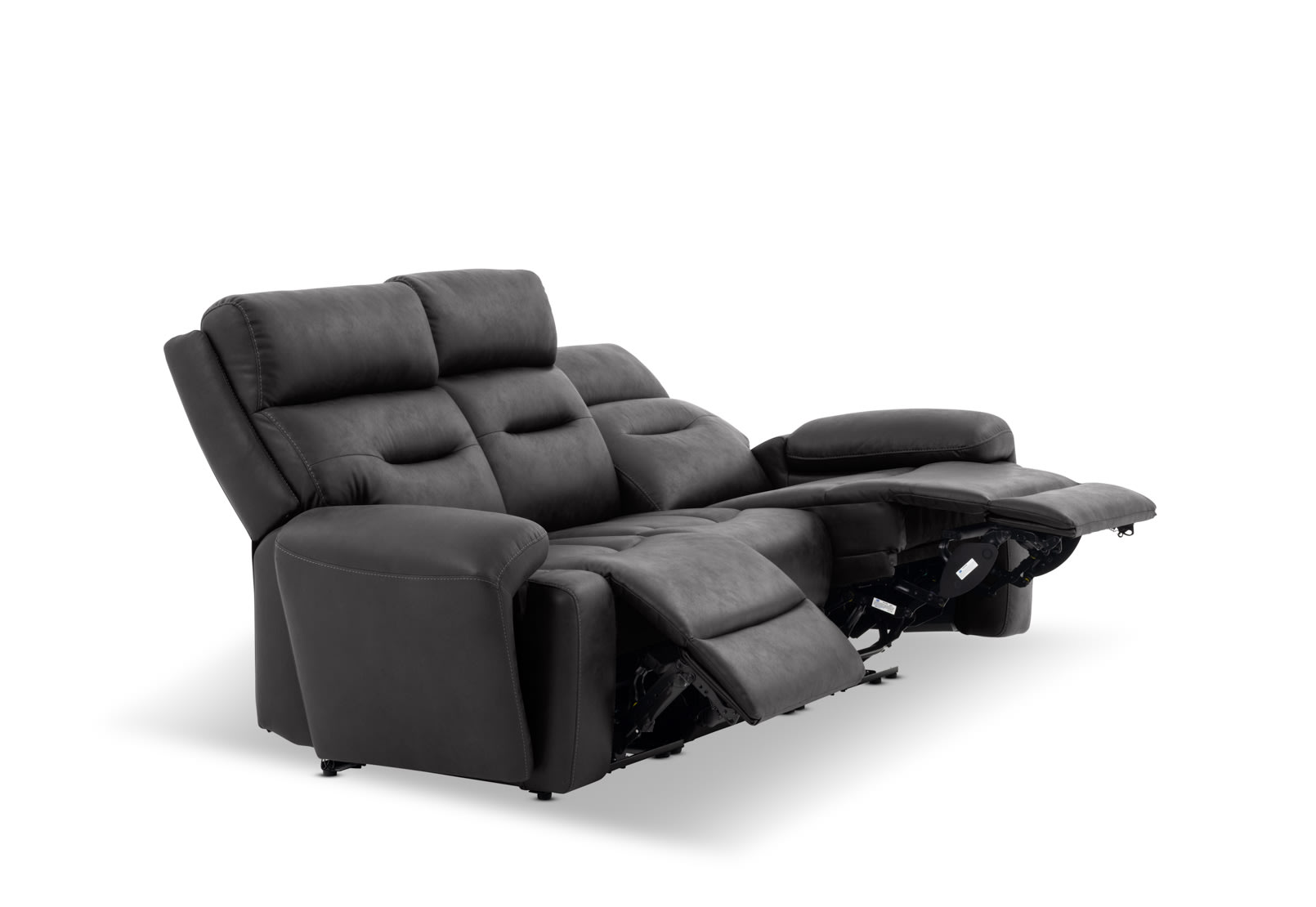 HOLLYWOOD FABRIC Media 3 Seater with Electric Recliners – image 14 of 24