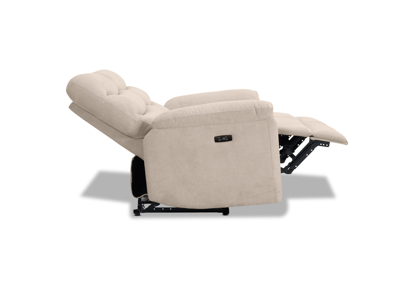 REUBEN FABRIC 2 Seater Electric Recliners – image 10 of 12