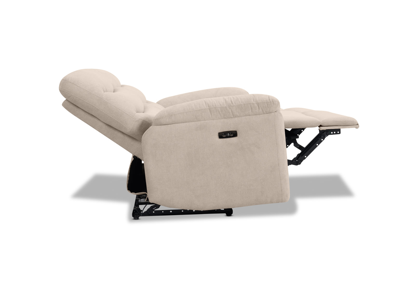 REUBEN FABRIC 3 Seater Electric Recliners – image 9 of 12