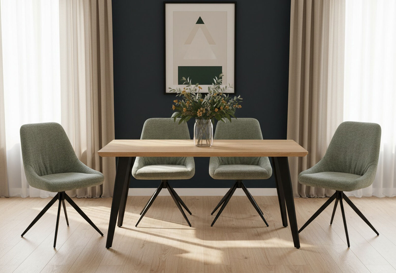 VERGIL Set of 2 Dining Chairs – image 1 of 10
