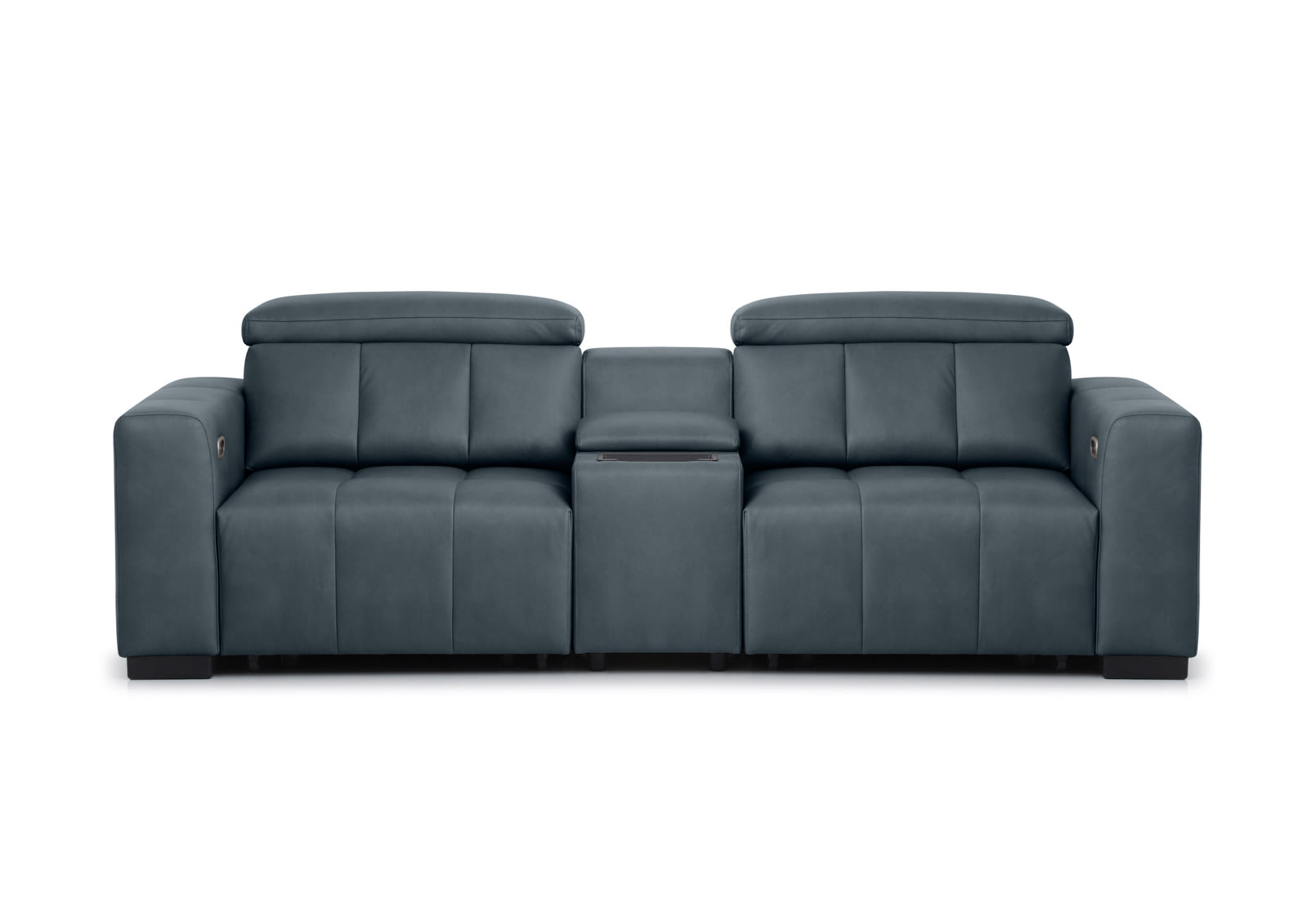 FARRINGTON FABRIC 2 Seater Electric Slider with Console – image 1 of 1