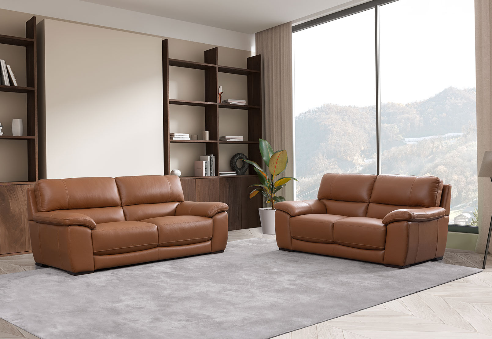 WILCOT LEATHER 2.5 Seater Sofa – image 7 of 7