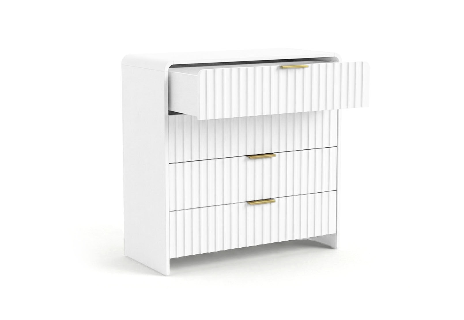 CARRARA 4 Drawer Tall Chest – image 4 of 6