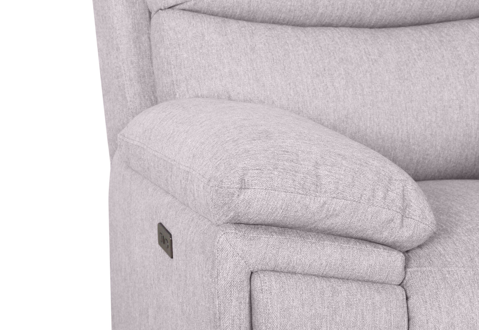 BRAVORA FABRIC 2 Seater Sofa Electric Recliner with Console – image 6 of 10
