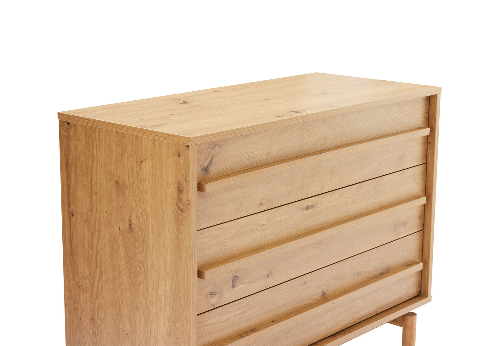 GOLDEN 3 Drawer Low Tall Chest – image 4 of 8