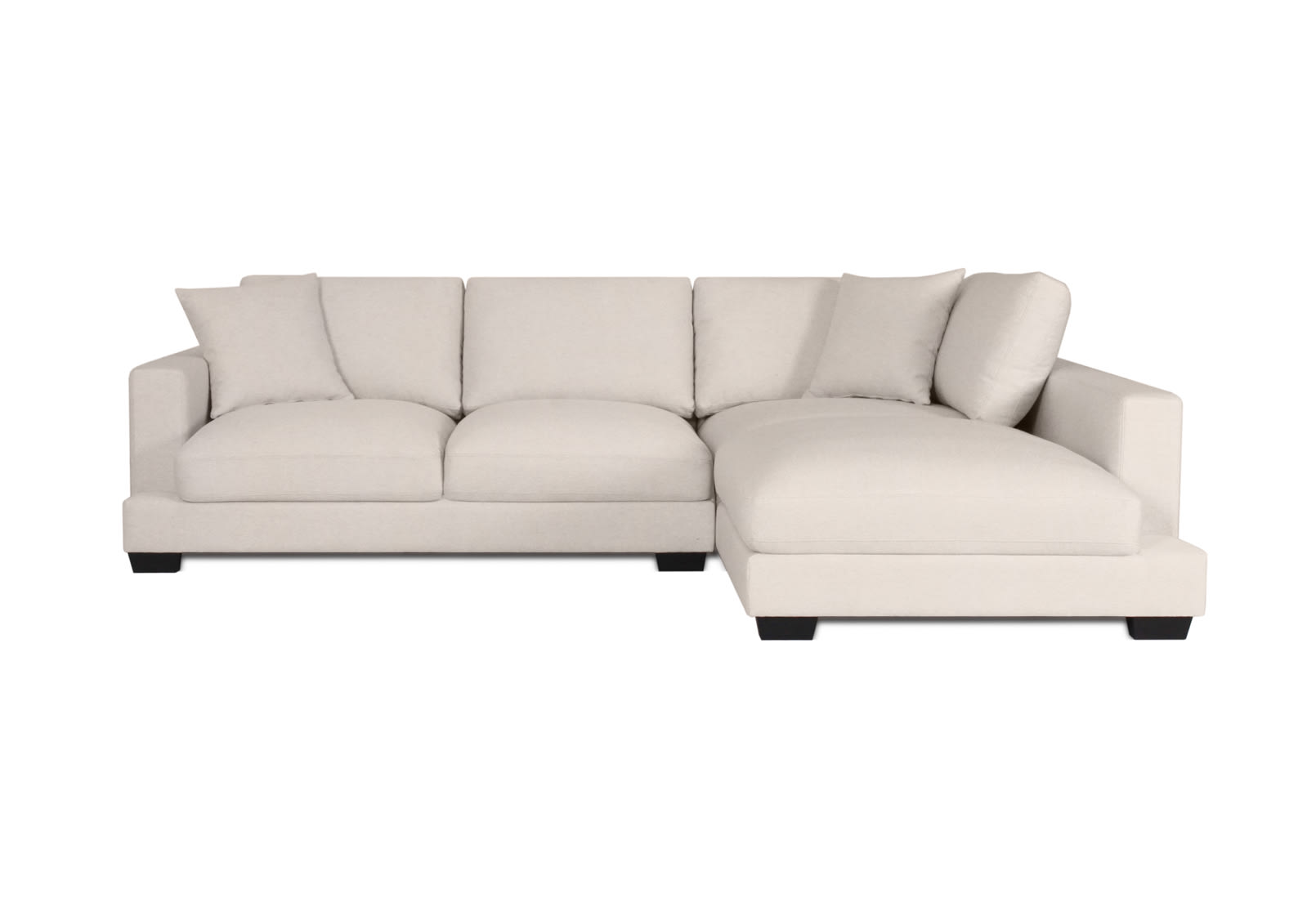 FARIDA FABRIC 4 Seater Sofa with Right-Hand Facing Chaise – image 2 of 10
