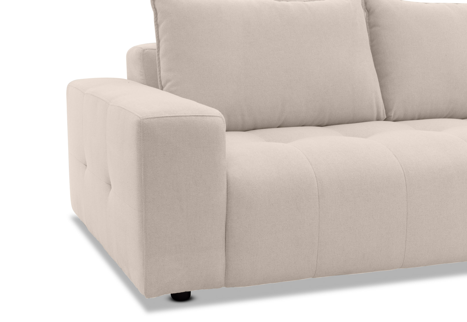 MAGNAR FABRIC 5 Seater Corner Lounge with Ottoman – image 6 of 8