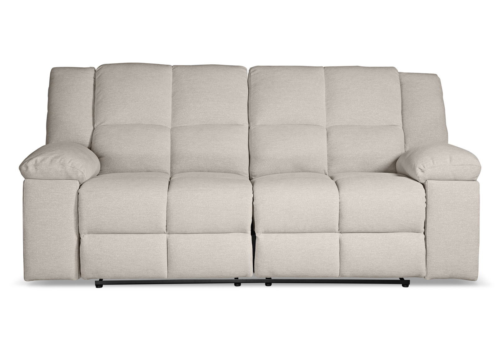 KRAVITZ FABRIC 3 Seater with 2 inbuilt Electric Recliners – image 2 of 9
