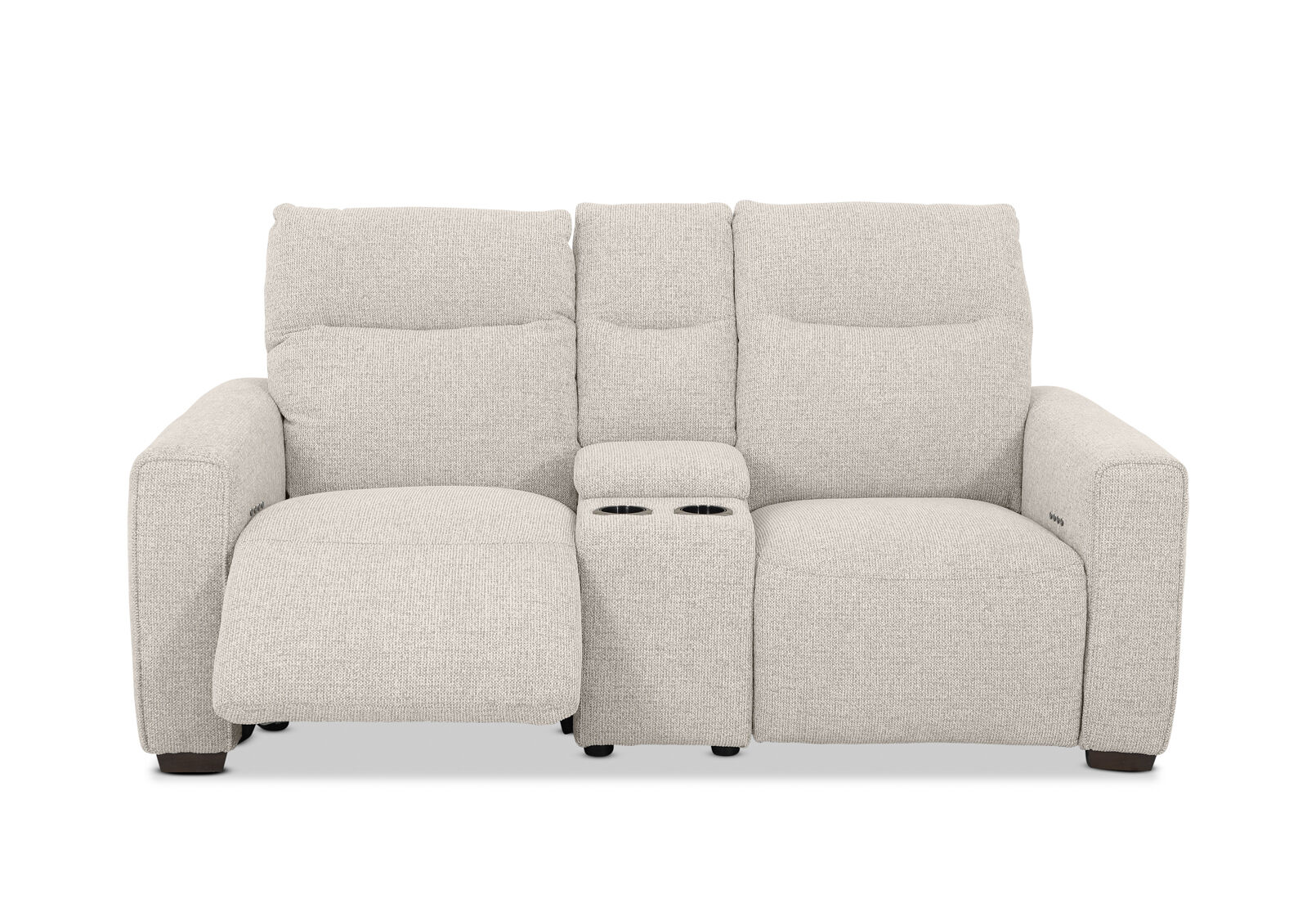 MATIAS FABRIC 2 Seater Electric Recliners with Console – image 2 of 11