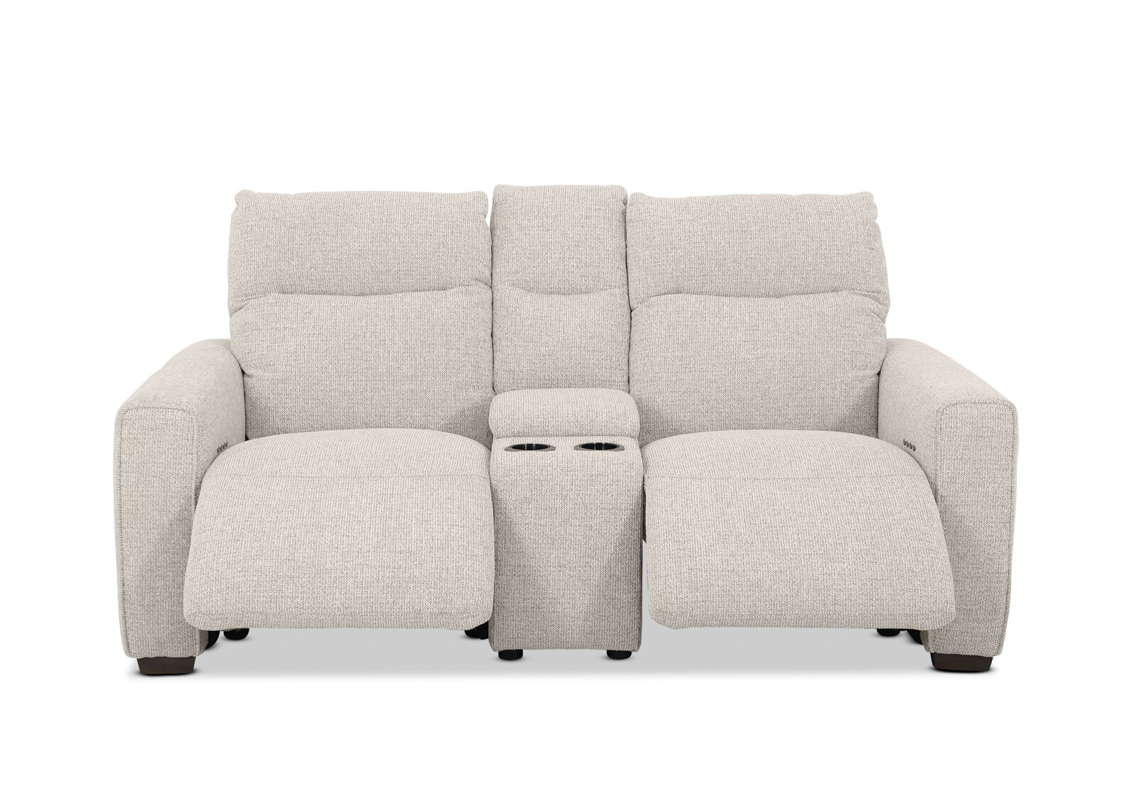 MATIAS FABRIC 2 Seater Electric Recliners with Console – image 3 of 11