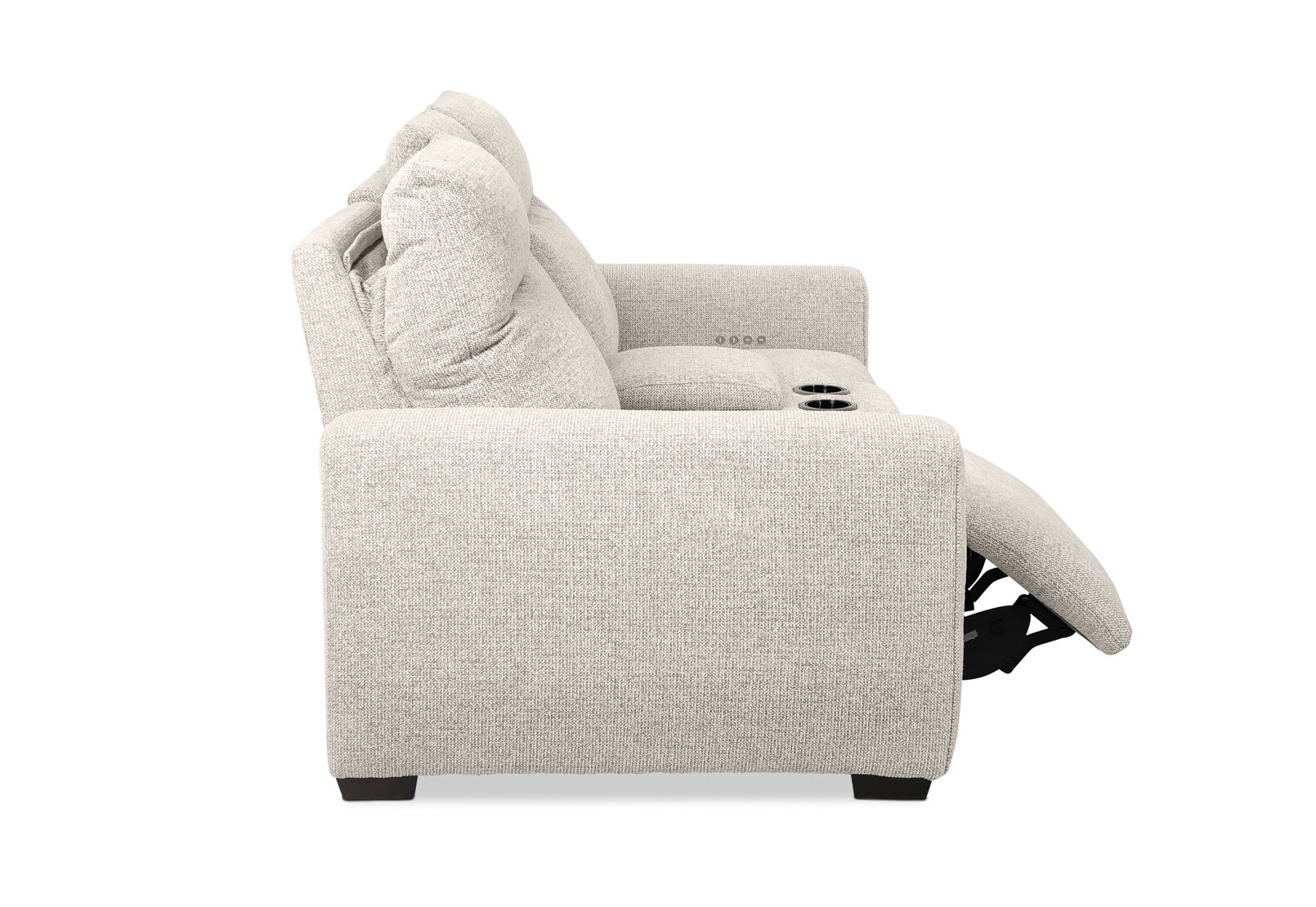 MATIAS FABRIC 2 Seater Electric Recliners with Console – image 10 of 11