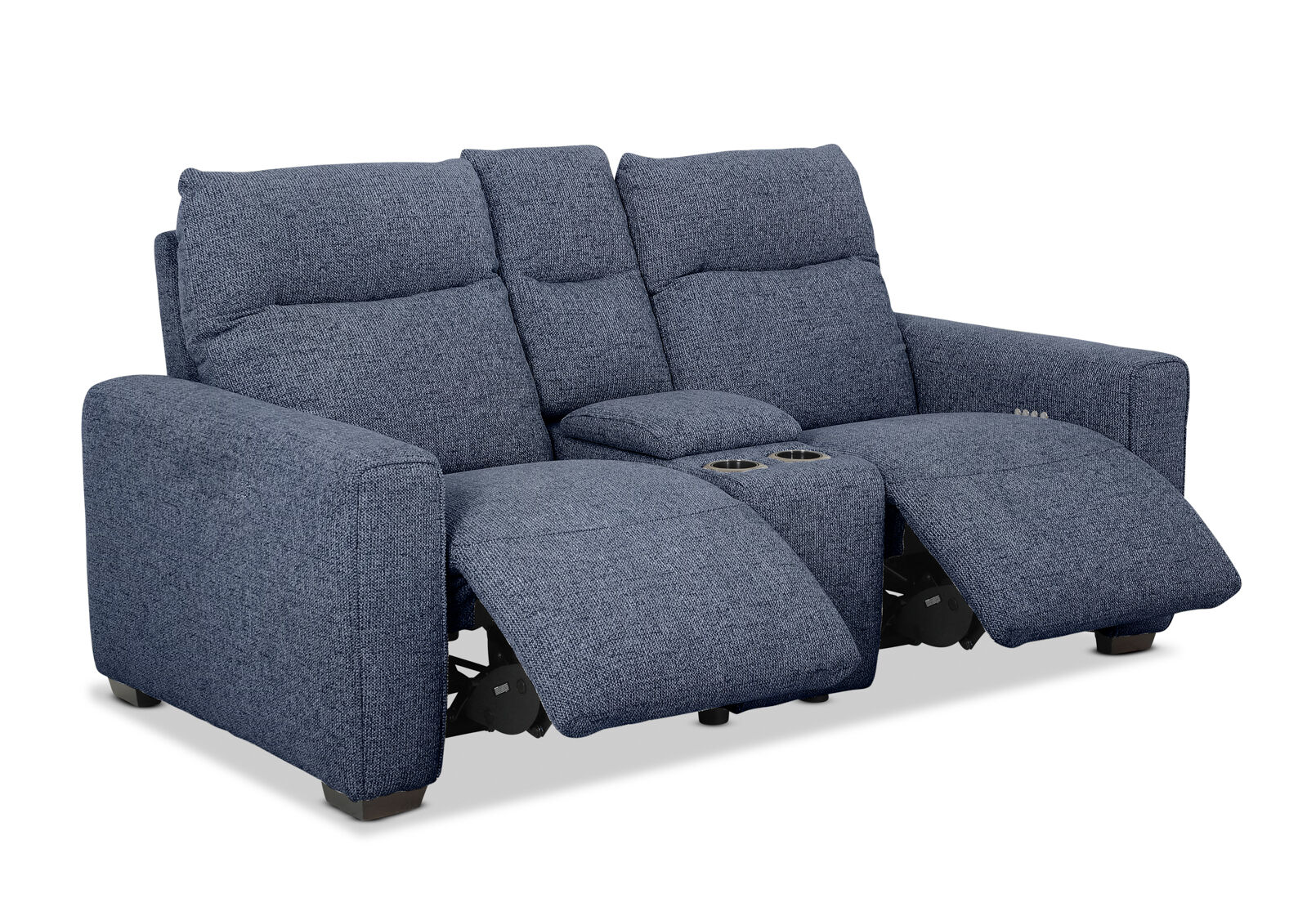 MATIAS FABRIC 2 Seater Electric Recliners with Console – image 6 of 11