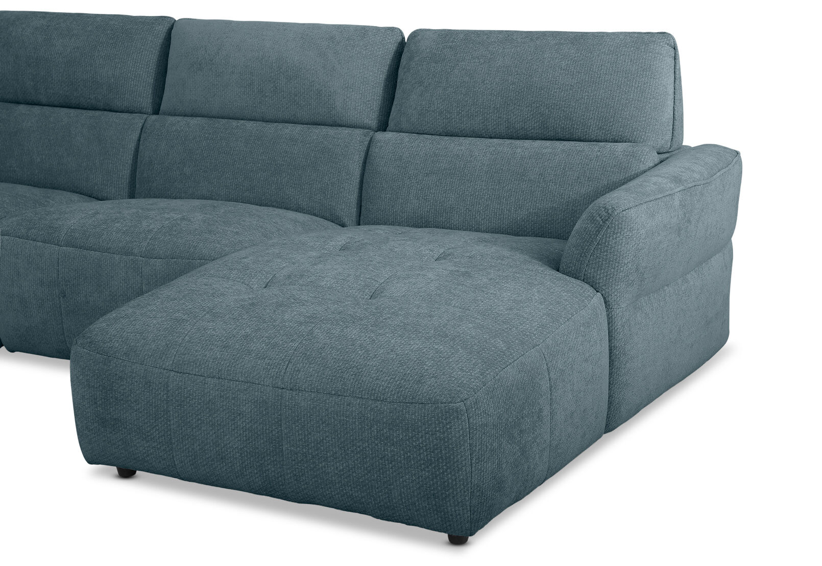SUMMERVILLE FABRIC 3 Seater Right Hand Facing Chaise with Inbuilt Electric Recliner – image 10 of 13